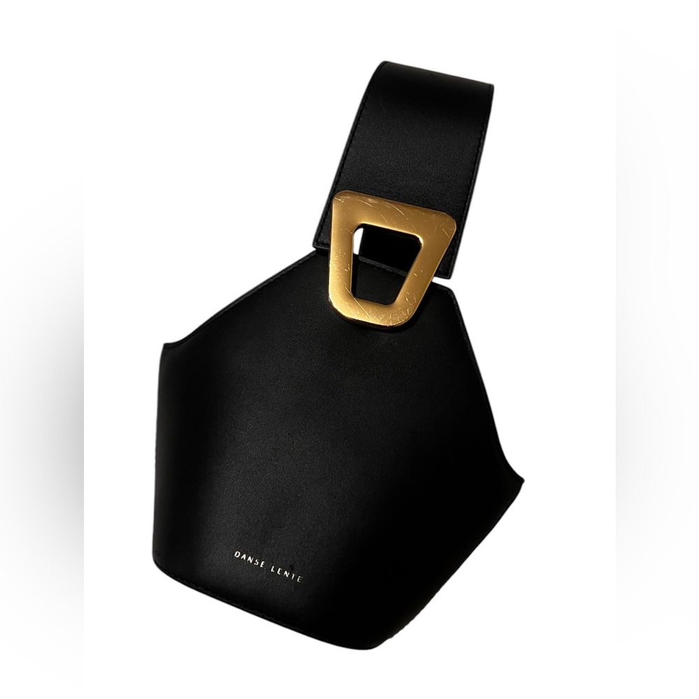 Danse Lennie Small Black Leather Bag